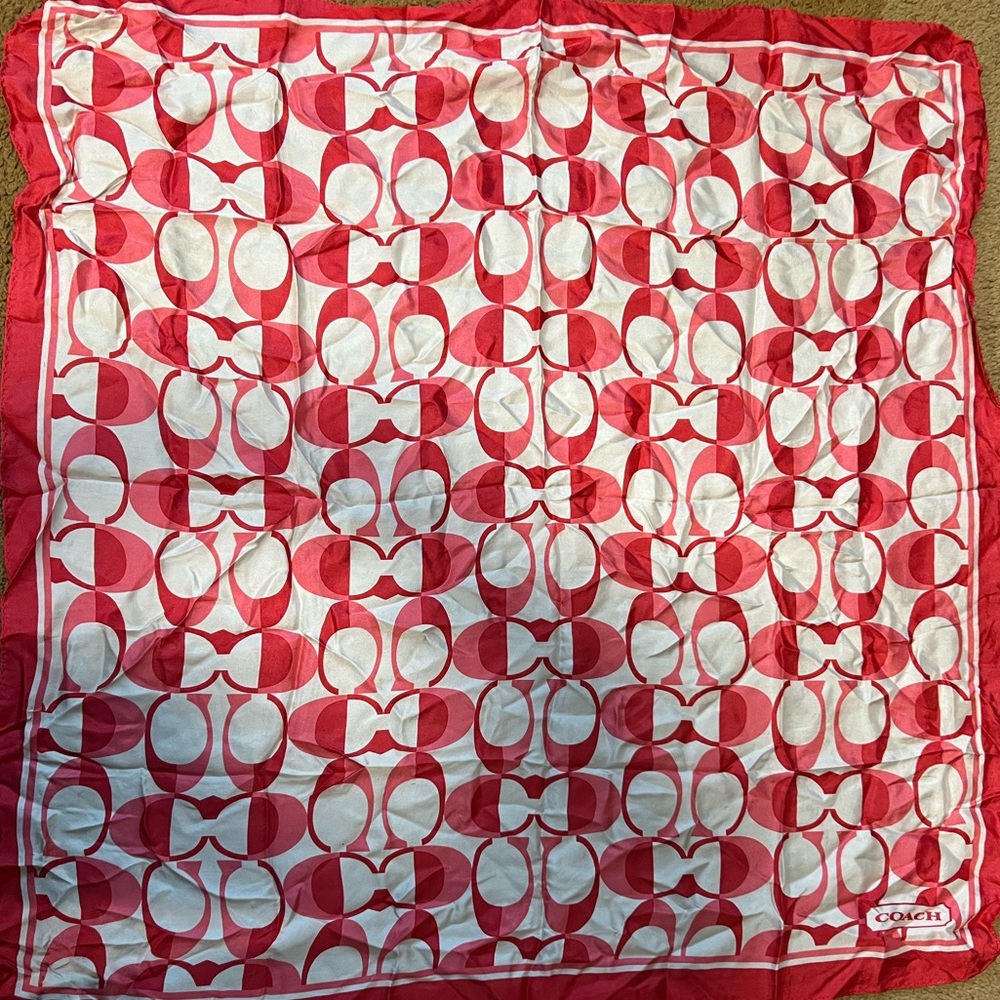 Coach scarf.